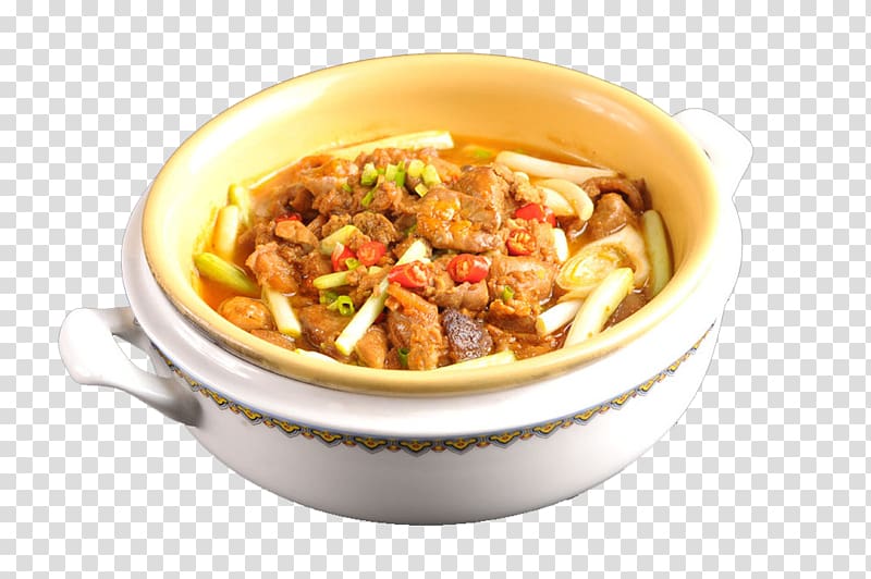 Laksa Chinese noodles Batchoy Lomi Chicken nugget, Garlic Pork transparent background PNG clipart