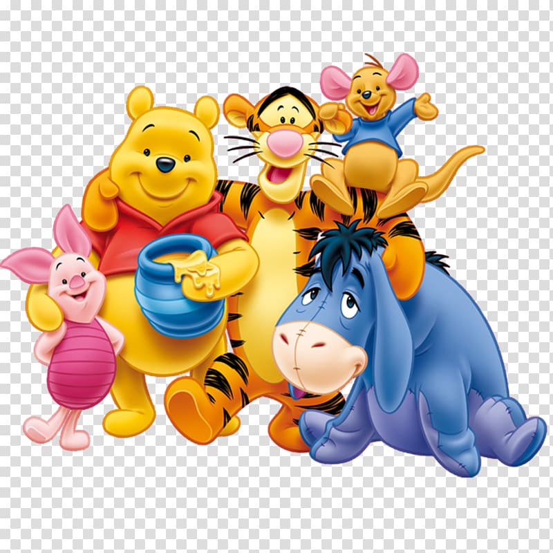 Disney Winnie the Pooh illustration, Winnie-the-Pooh Winnie the Pooh Eeyore The House at Pooh Corner Piglet, Winnie Pooh transparent background PNG clipart