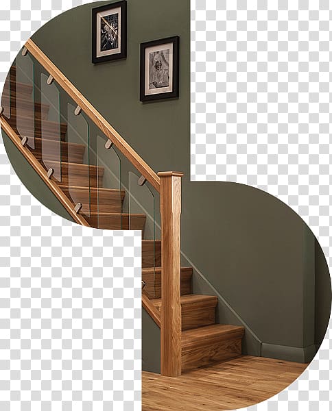 Staircases Wood Guard rail Baluster Handrail, amazing open staircase transparent background PNG clipart