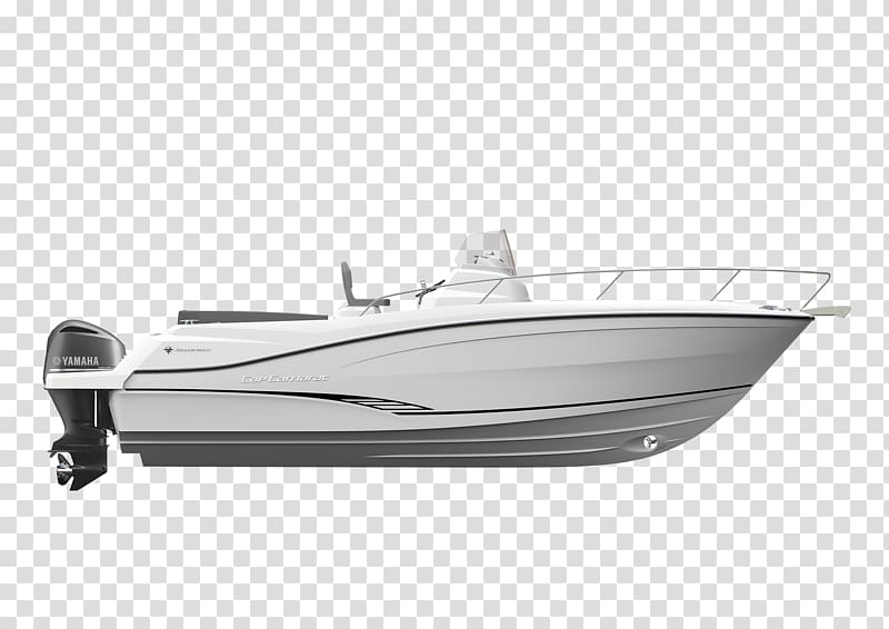 Cap Camarat Jeanneau Boat Yacht Center console, boat transparent background PNG clipart