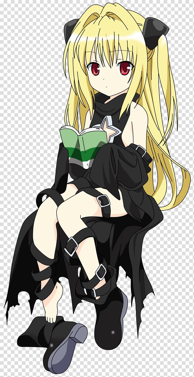 Anime Mangaka To Love-Ru , darkness transparent background PNG clipart |  HiClipart