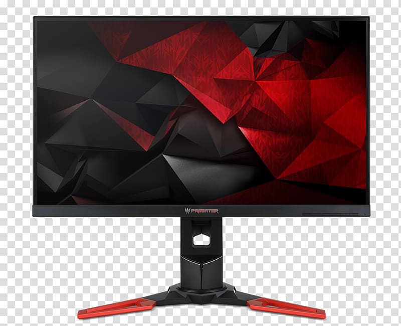 ACER Predator XB271HU Computer Monitors IPS panel Acer Aspire Predator Nvidia G-Sync, Monitor transparent background PNG clipart