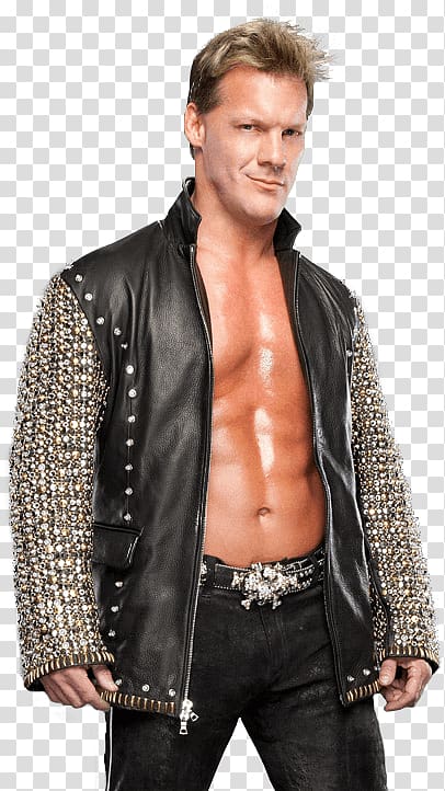Chris Jericho Wrestle Kingdom 12 , Wrestler transparent background PNG clipart
