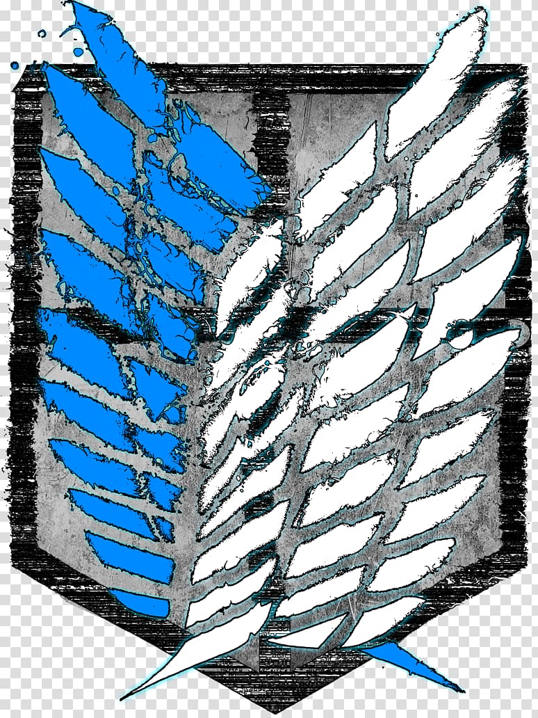 A.O.T.: Wings of Freedom Attack on Titan Eren Yeager Manga Logo, survey corps transparent background PNG clipart