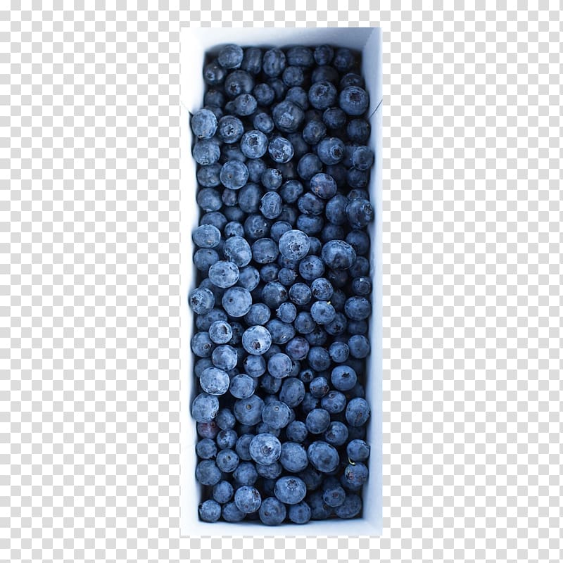 Blueberry pie Breakfast Parfait, A box of blueberries transparent background PNG clipart