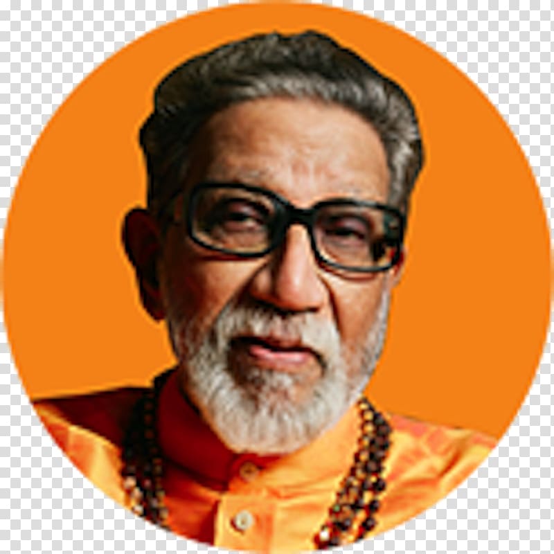 man in black framed eyeglasses, Bal Thackeray Maharashtra Shiv Sena Android Desktop , shiv transparent background PNG clipart