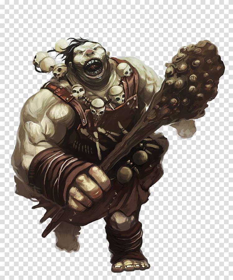 Pathfinder Roleplaying Game Dungeons & Dragons Ogre Giant Orc, dungeons and dragons transparent background PNG clipart