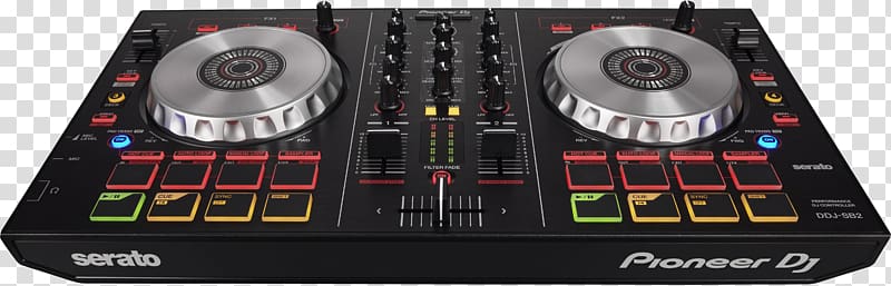DJ controller Disc jockey Pioneer DJ Audio Mixers DJ mixer, sb. transparent background PNG clipart