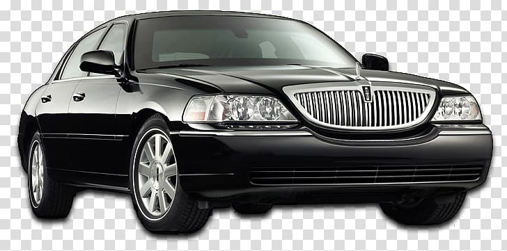 Lincoln Town Car Taxi Seattle Airport bus, Vip Rent A Car transparent background PNG clipart