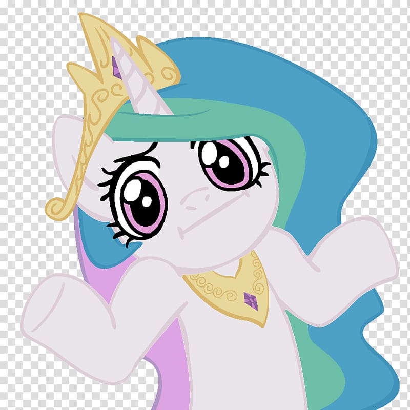 Princess Celestia Pony Pinkie Pie Twilight Sparkle Shrug, round moon transparent background PNG clipart