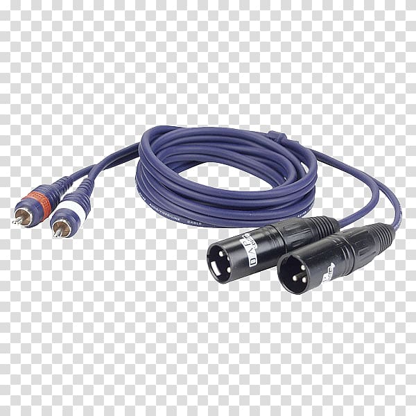 RCA connector XLR connector Electrical cable Electrical connector Audio, XLR Connector transparent background PNG clipart
