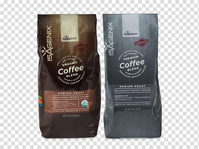 Organic coffee Isagenix International Dietary supplement Health, Fair Trade Coffee transparent background PNG clipart