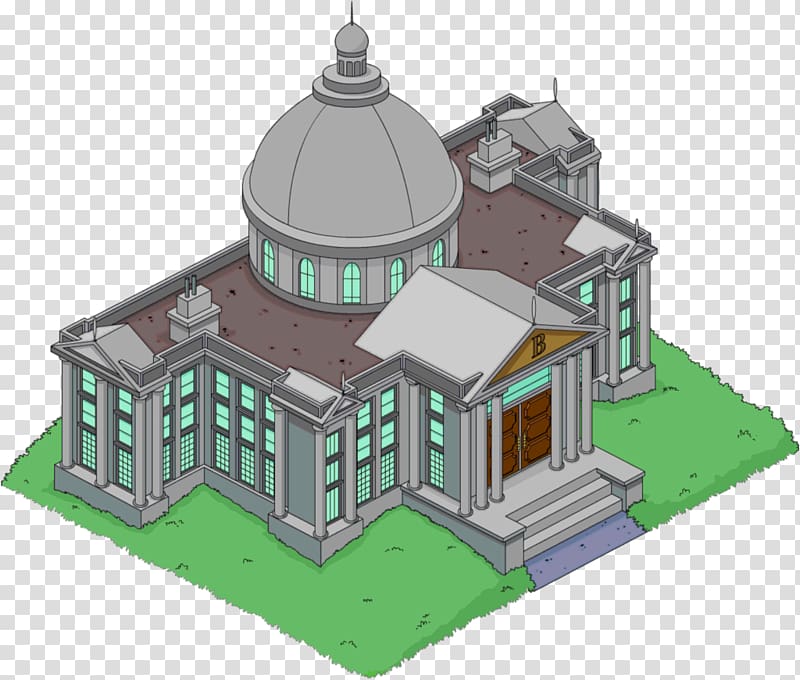 The Simpsons: Tapped Out Mr. Burns Waylon Smithers Homer Simpson Manor house, Houses transparent background PNG clipart