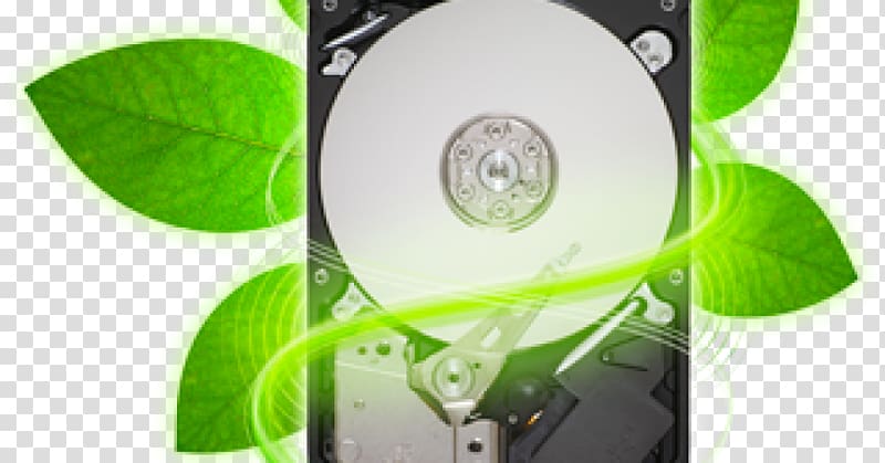 Seagate Barracuda Hard Drives Serial ATA Seagate Desktop HDD Seagate Technology, eco green transparent background PNG clipart