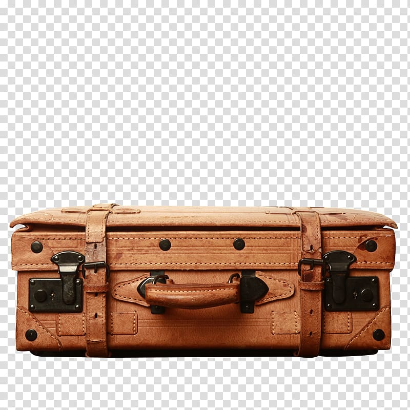 brown luggage, Suitcase Baggage Travel, Purse luggage transparent background PNG clipart