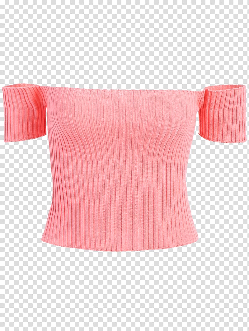 T-shirt Crop top Clothing Sweater, T-shirt transparent background PNG clipart
