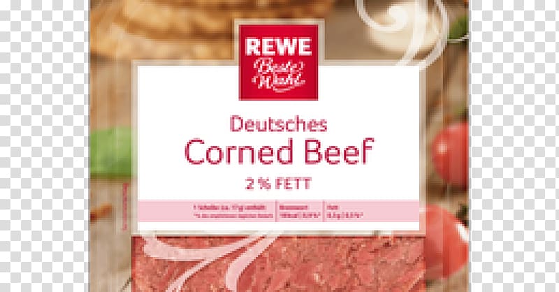 REWE Group Corned beef Salt-cured meat Online grocer, Corned Beef transparent background PNG clipart