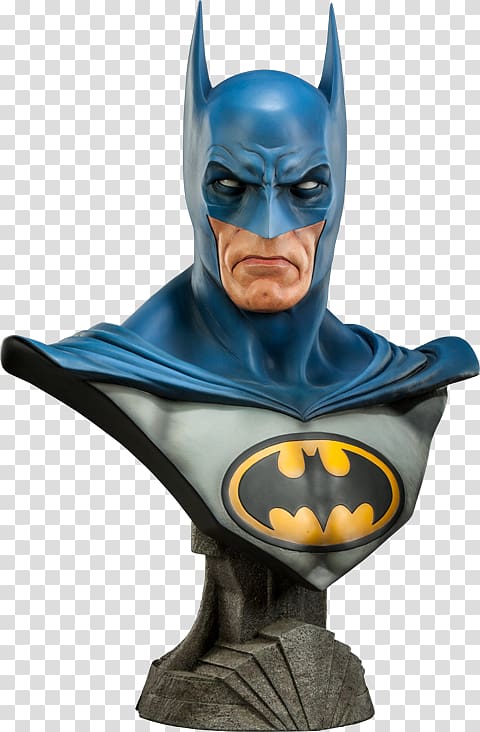 Bust Batman Superman Batgirl Superhero, Bust transparent background PNG clipart