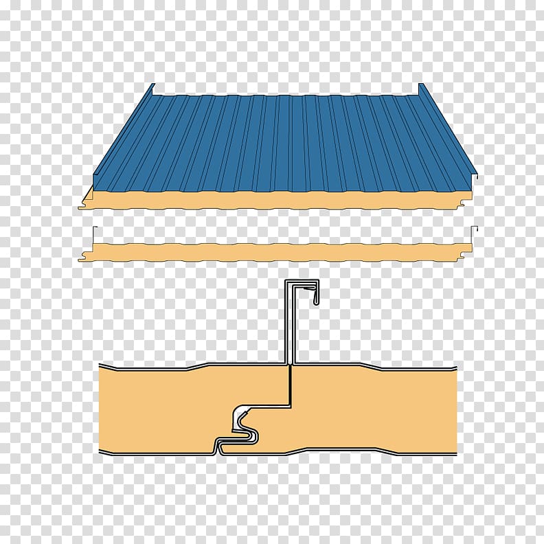 Metal roof Thermal insulation Hemming and seaming Hip roof, house transparent background PNG clipart