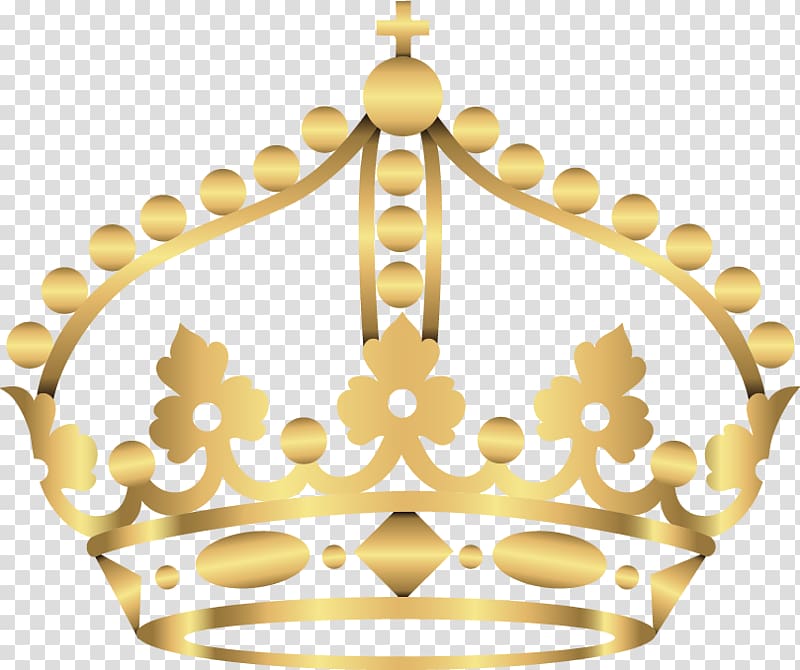Crown Yellow , Golden Crown transparent background PNG clipart | HiClipart