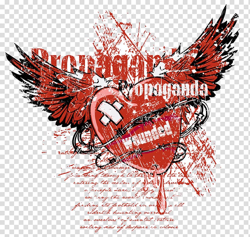 PlayStation 3 Skin, Broken heart T-shirt printing design transparent background PNG clipart