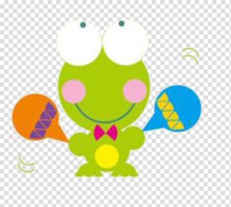 T-shirt Wall decal Sticker Cartoon, Frog cartoon animals material transparent background PNG clipart