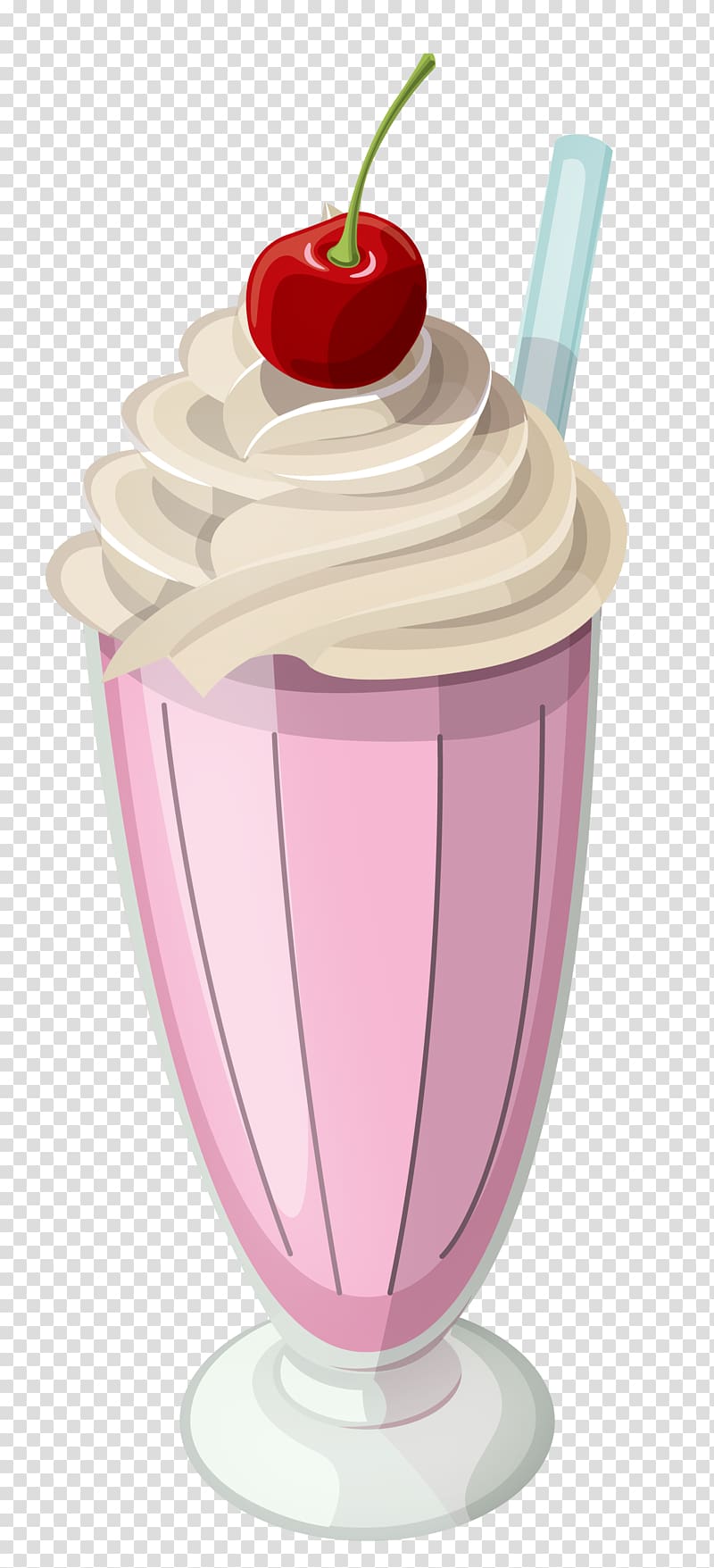 Milkshake Ice cream Smoothie , Milkshake , strawberry desert illustration transparent background PNG clipart