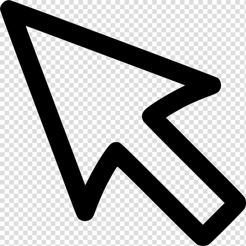 Computer mouse Pointer Cursor Arrow Point and click, Computer Mouse transparent background PNG clipart