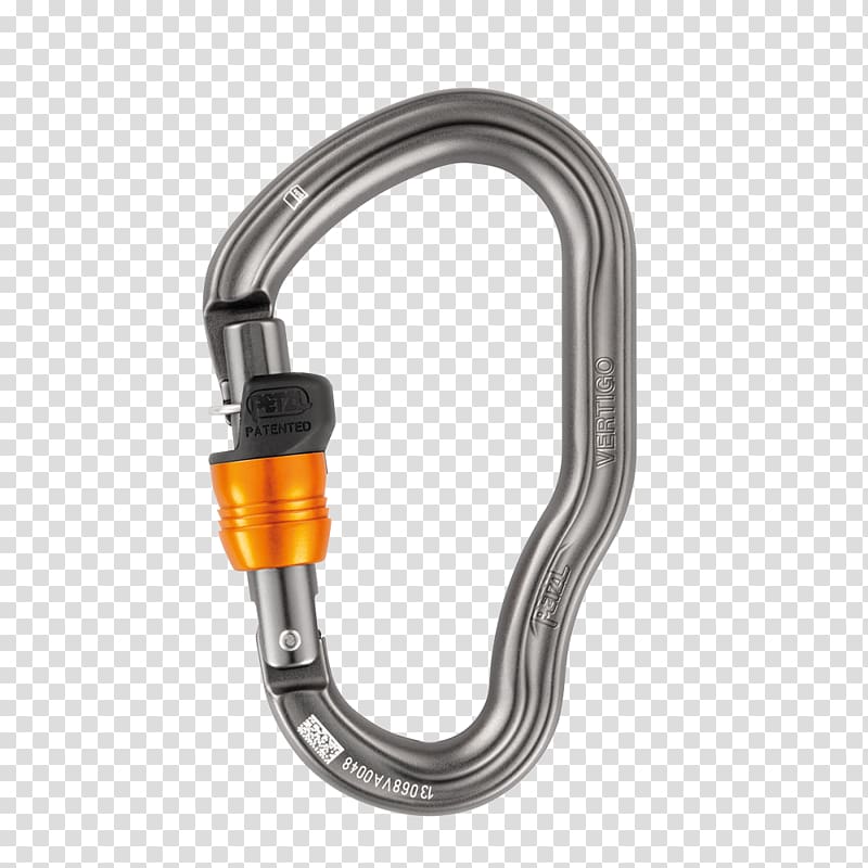 Carabiner Petzl Via ferrata Quickdraw Climbing, others transparent background PNG clipart