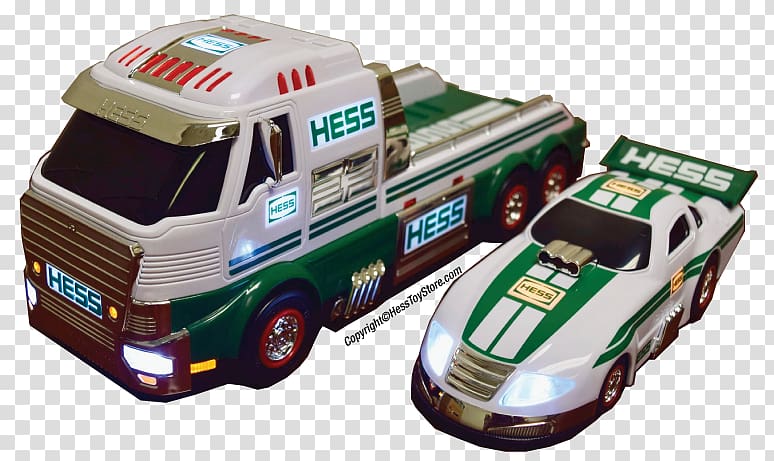 Model car Hess 2016 Toy Truck and Dragster Motor vehicle, toy lorry transparent background PNG clipart