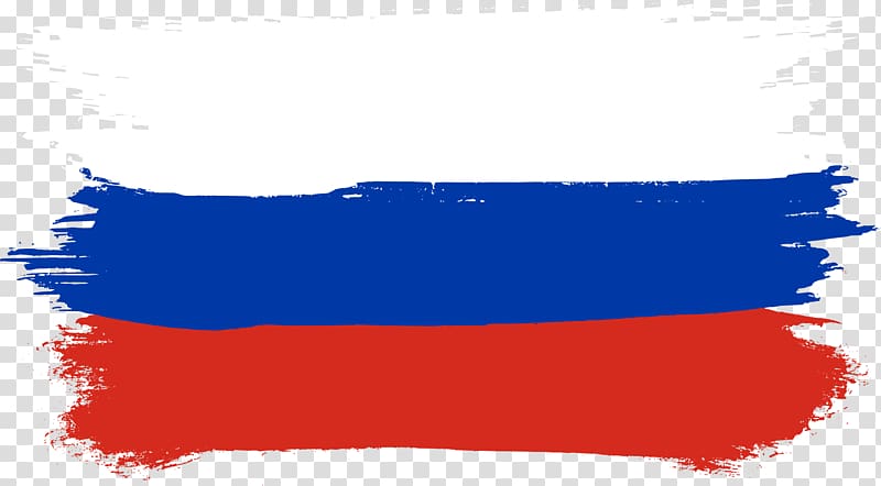 Flag Of Russia. Russian Flag. Coat Of Arms. Brush Stroke