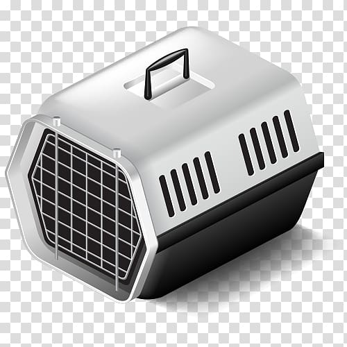 Cat Dog Illustration, Pet cage transparent background PNG clipart