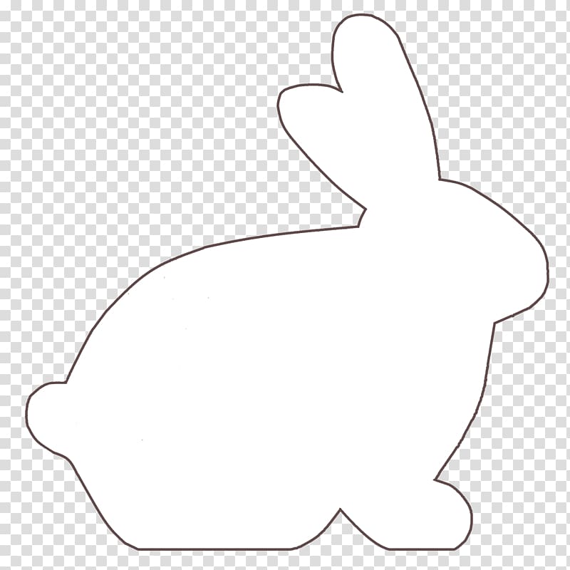 Hare Bird Line art Animal, bunny rabbit transparent background PNG clipart