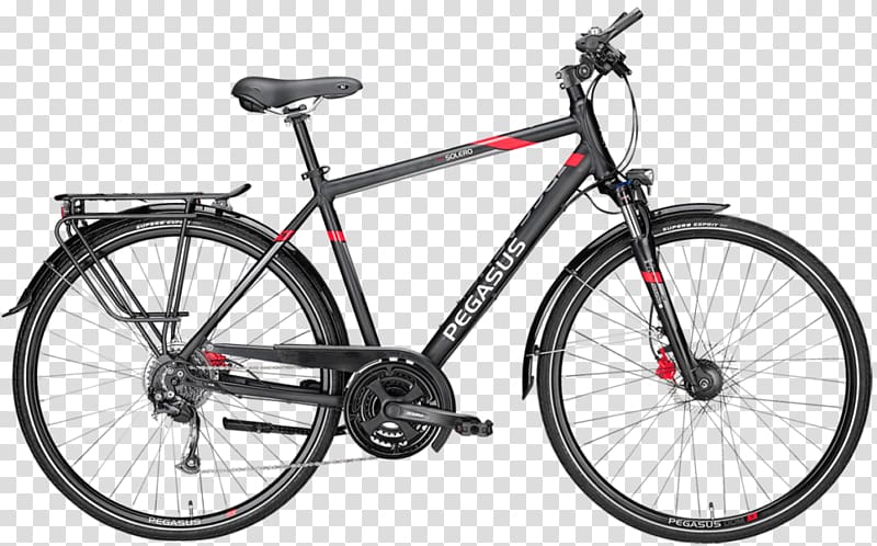 City bicycle Trekkingrad Kross SA Shimano, Bicycle transparent background PNG clipart