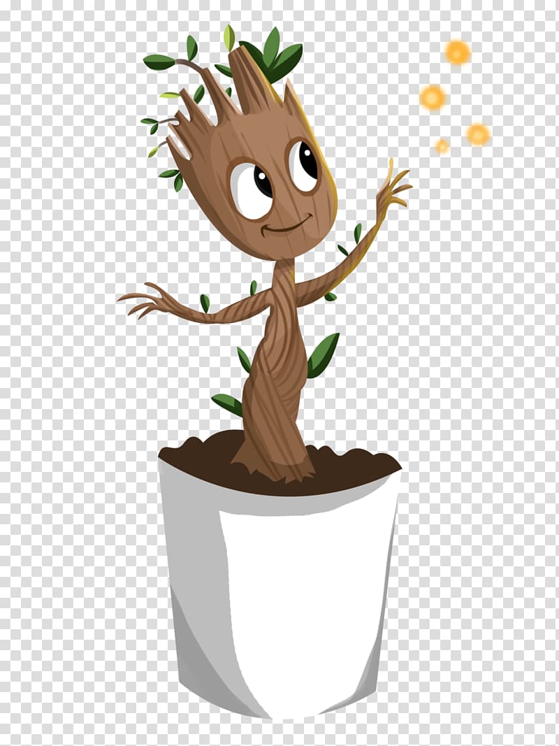 Baby Groot Gamora Star-Lord, guardians of the galaxy transparent background PNG clipart