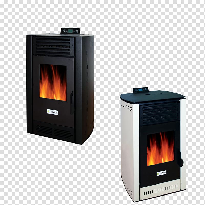 Pellet stove Pellet fuel Pelletizing Fireplace Biomass heating system, stove transparent background PNG clipart