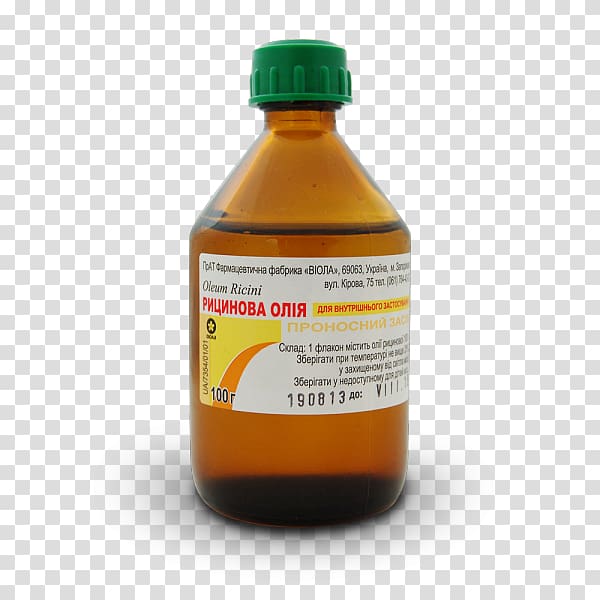 Castor oil Pharmaceutical drug Laxative Salve, oil transparent background PNG clipart