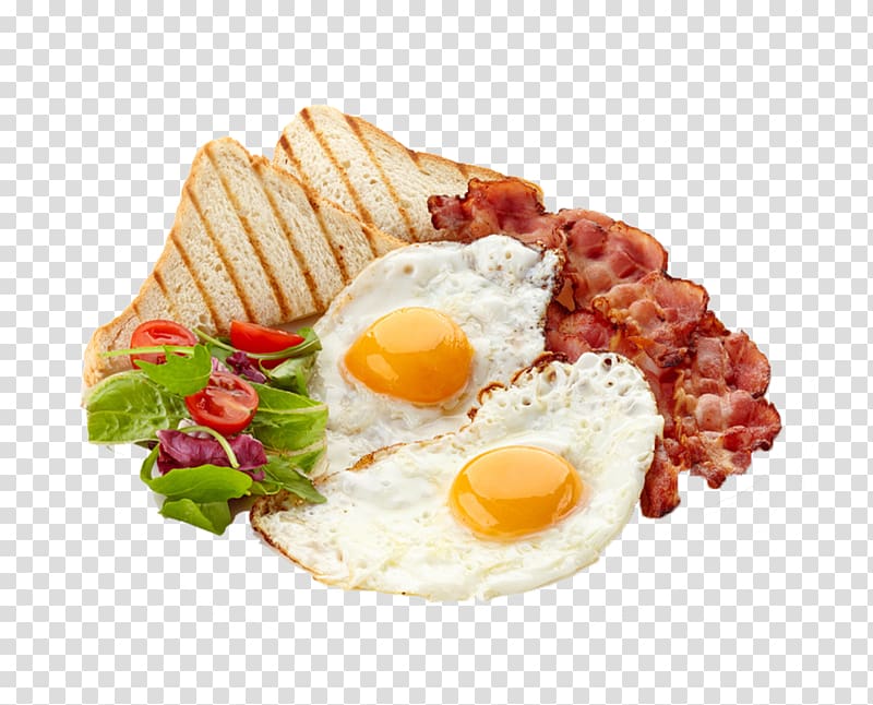 Ice cream Fried egg Toast Full breakfast Bacon, egg and cheese sandwich, sandwich,breakfast transparent background PNG clipart