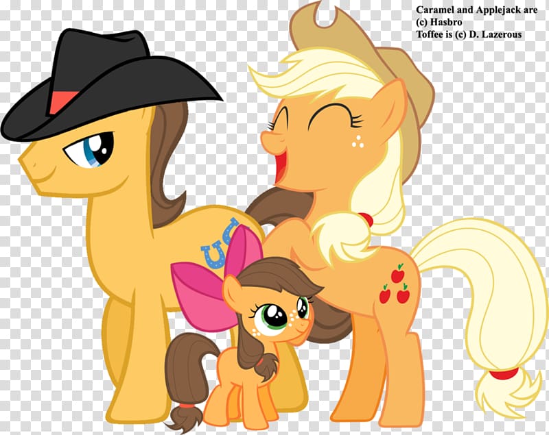 Applejack Rainbow Dash Caramel apple, a collar for a horse transparent background PNG clipart