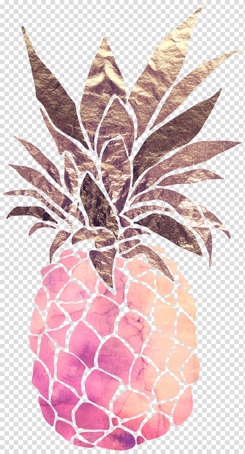 pink, brown, and beige pineapple illustration, Pineapple Upside-down cake Watercolor painting Drawing , pineapple transparent background PNG clipart