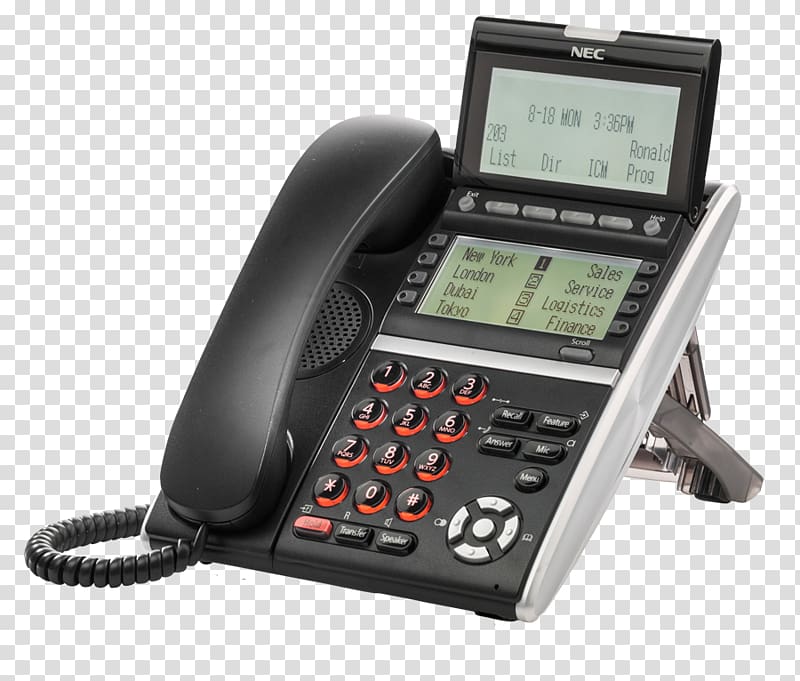 Telephone Soft key NEC Time-division multiplexing Unified communications, ppt directory transparent background PNG clipart