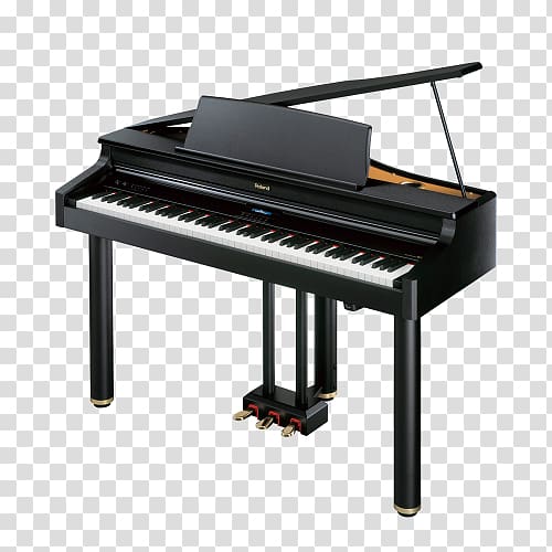 Boss DS-1 Roland Corporation Digital piano Grand piano, Bl transparent background PNG clipart