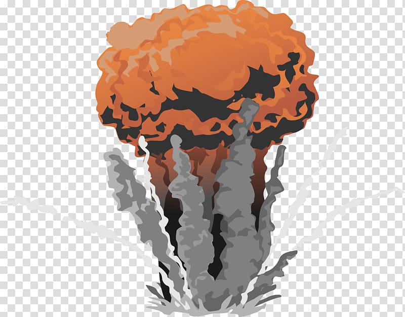 Nuclear explosion Bomb Nuclear weapon , Explosion transparent background PNG clipart