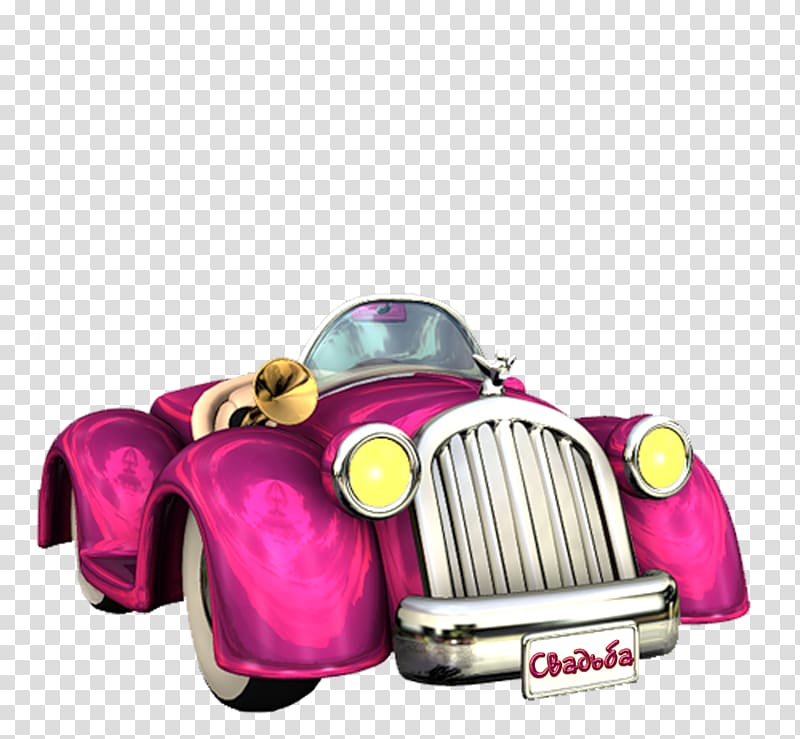 Cars Betty Boop, Red car transparent background PNG clipart