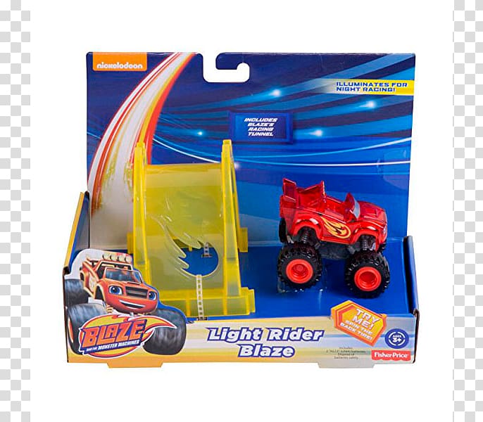 Light Riders Fisher-Price Blaze And the Monster Machines Car Toy, light transparent background PNG clipart