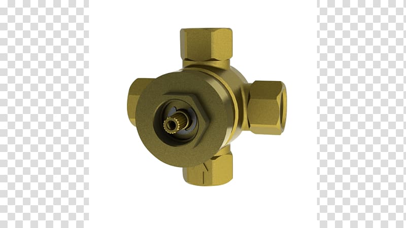 Thermostatic mixing valve National pipe thread Toto Ltd. Brass, Brass transparent background PNG clipart