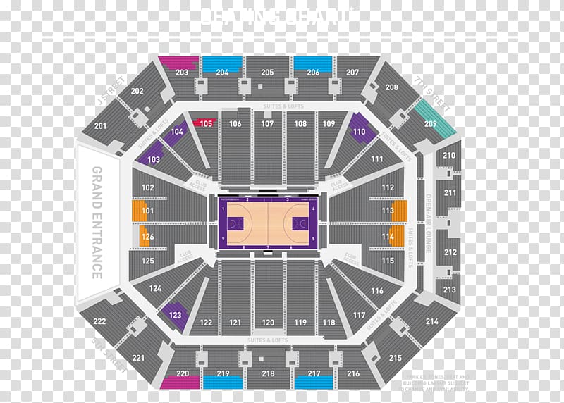 Rose Center Seating Chart