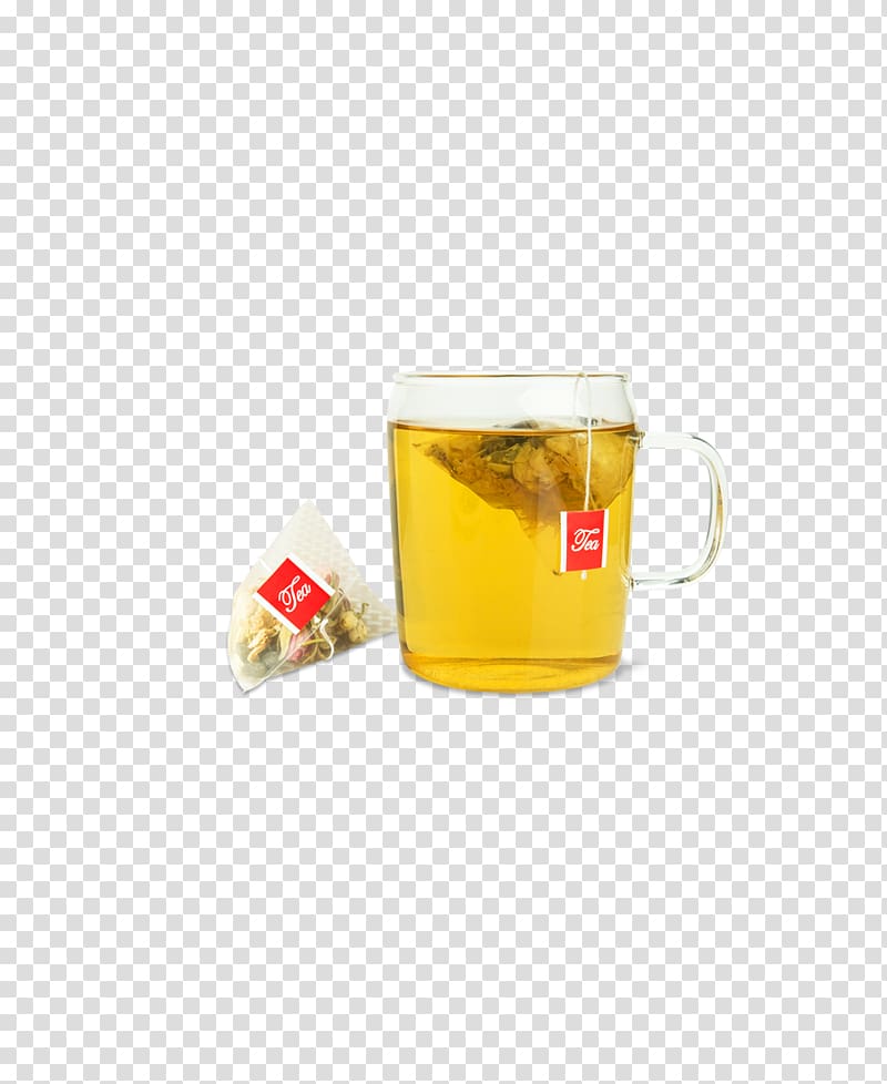 Green tea Flowering tea Tea bag, Tea glass transparent background PNG clipart