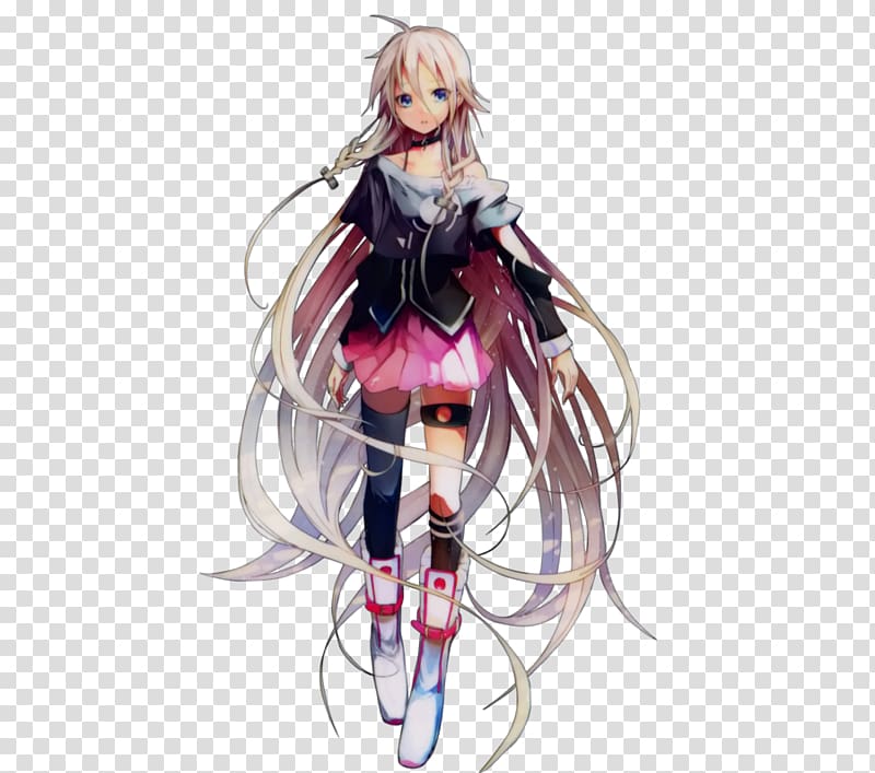 Vocaloid IA Anime Lily Hatsune Miku, Anime transparent background PNG clipart