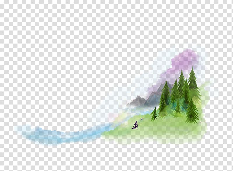 Watercolor painting Watercolor Landscape painting, others transparent background PNG clipart